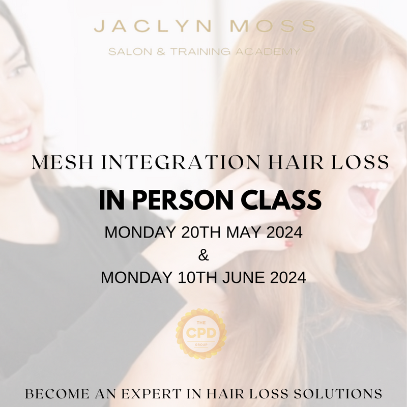 Mesh integration hair loss course